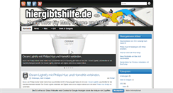 Desktop Screenshot of hiergibtshilfe.de